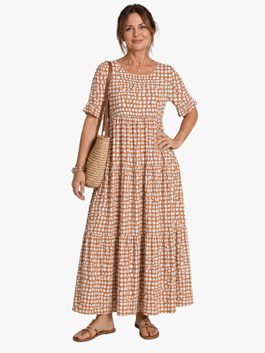 Aldette | Women's Casual Summer Maxi Dress - Image 1