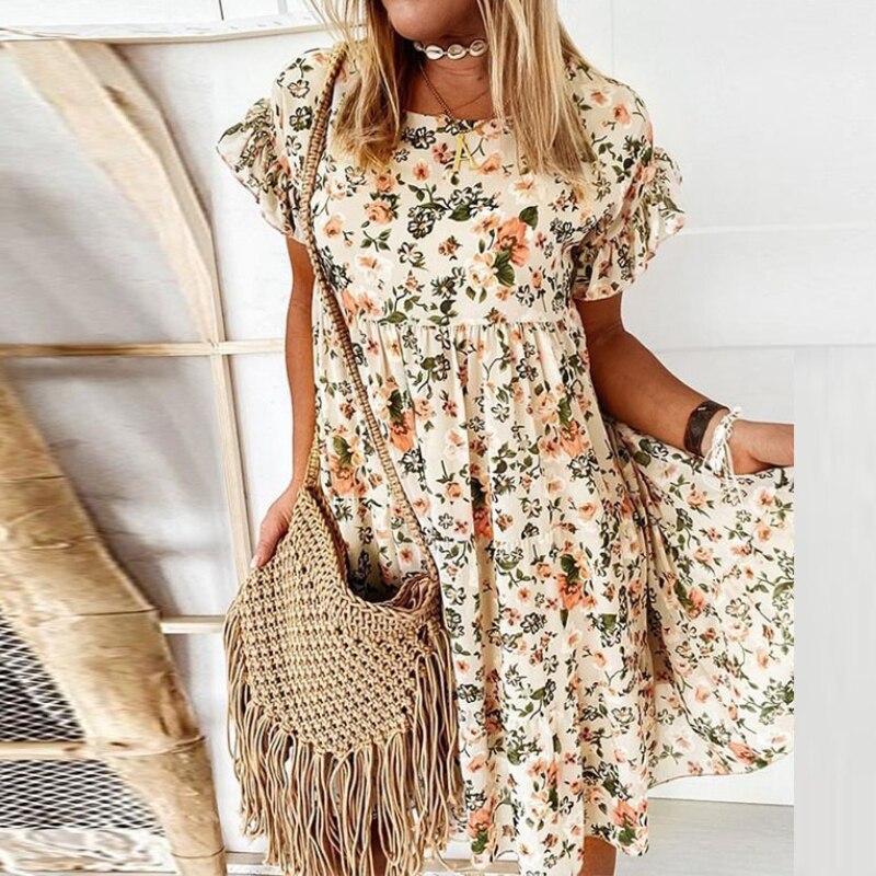 Arvelle | Women's Casual Summer Dress - Image 4