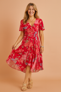 Arvine | Women's Midi Dress Short Sleeve - Image 4
