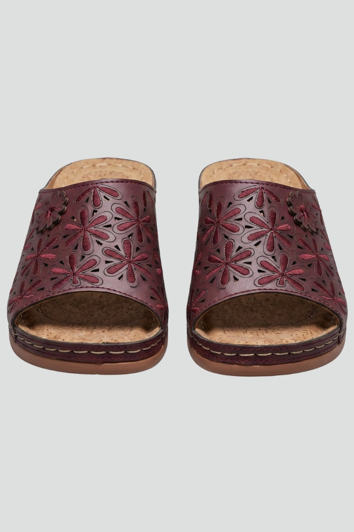 Arvosa | Women's Slide Sandals Wedge - Image 2