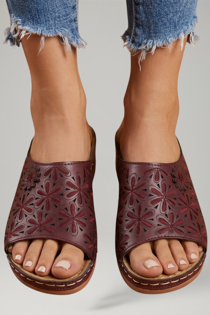Arvosa | Women's Slide Sandals Wedge - Image 3