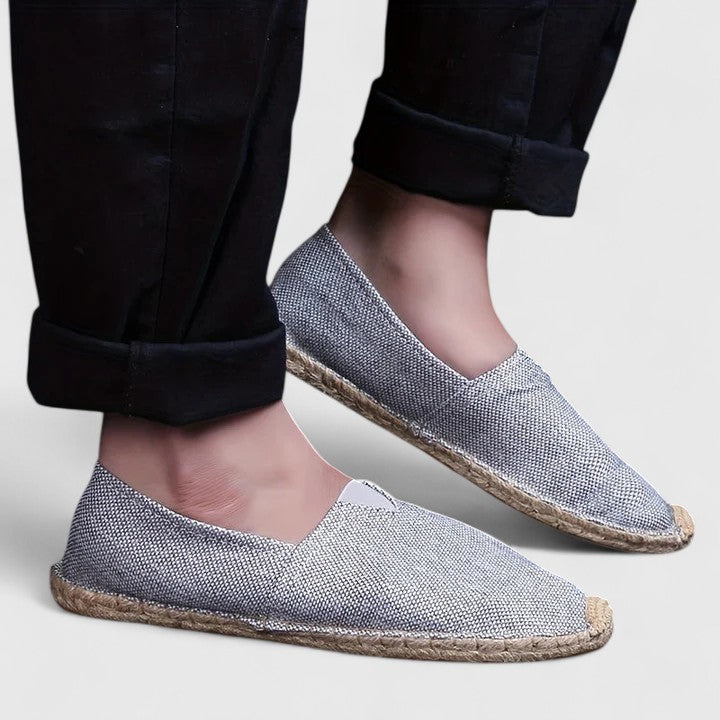 Calveth | Women's Slip-On Espadrilles Flat - White - Image 3