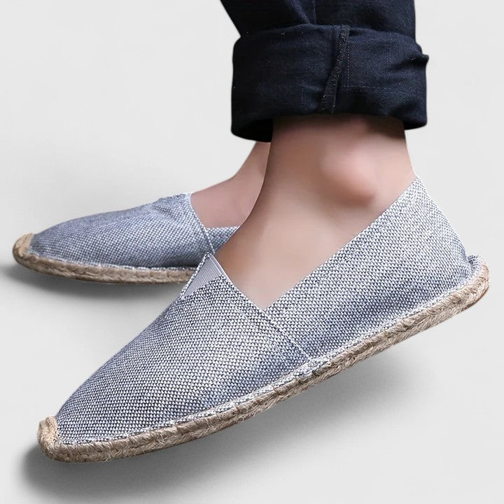 Calveth | Women's Slip-On Espadrilles Flat - White - Image 5