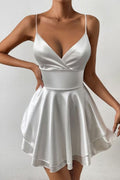 Calvorna | Women's Cocktail Dress Open Back Mini - Image 1