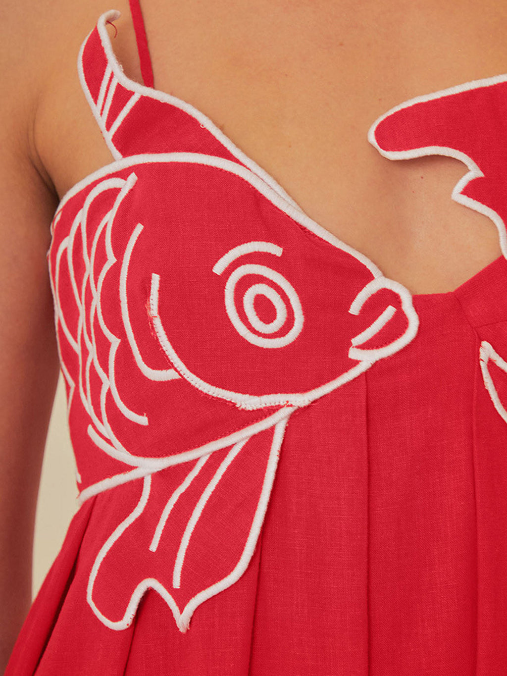 Corinna | Women's Casual Summer Maxi Dress - Red - Image 5