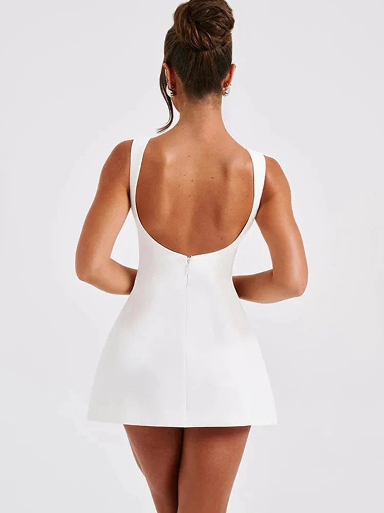 Corvelle | Women's Cocktail Dress Mini - Black - Image 6