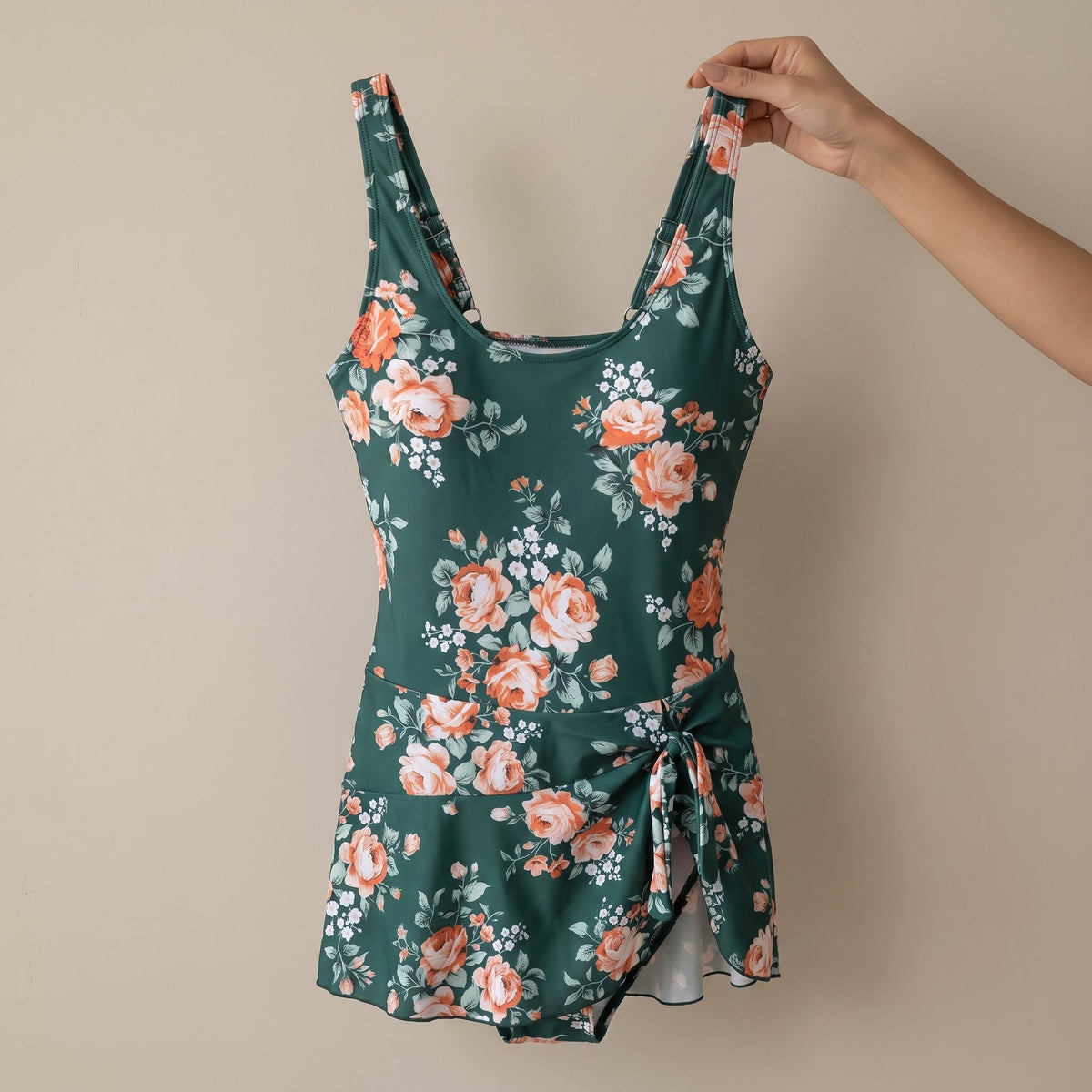 Florwyn | Women's One Piece Swimsuit Skirt - Image 3