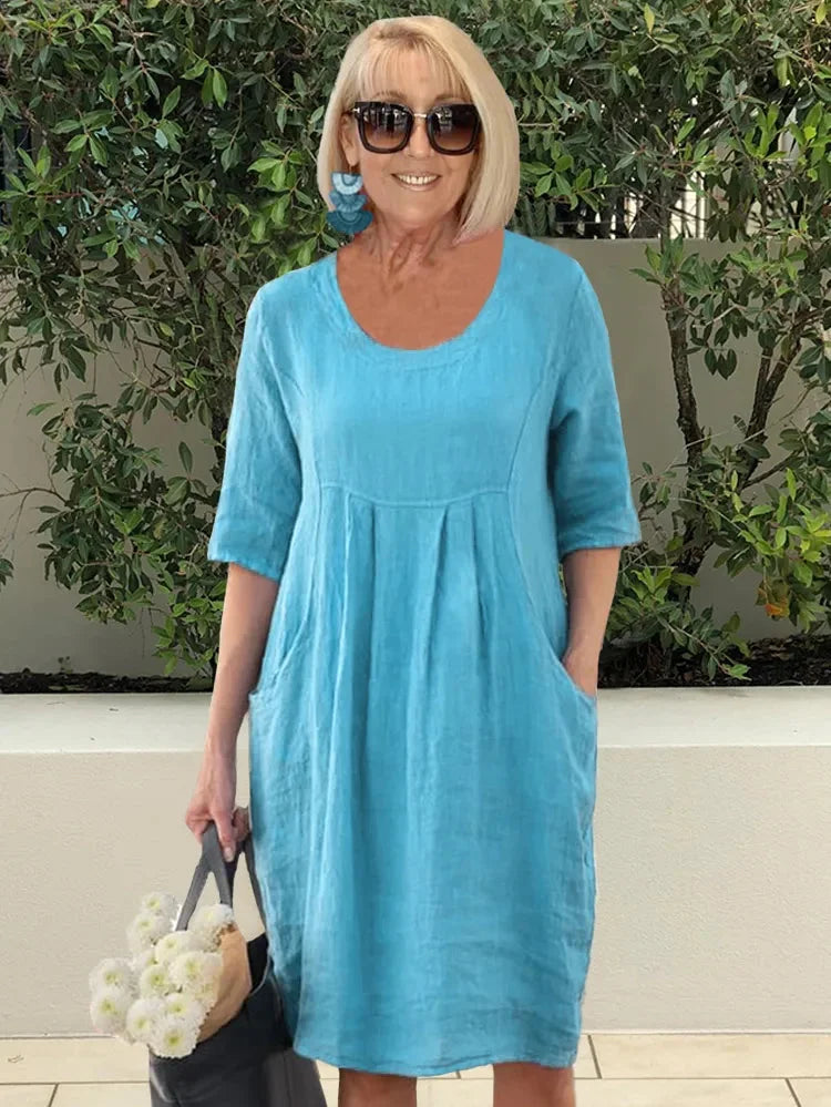 Halvaine | Women's Casual Summer Dress - Image 1