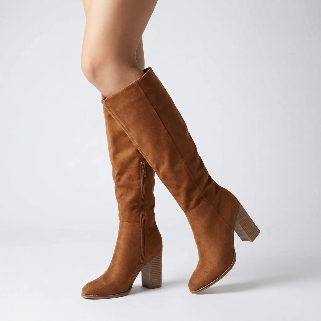 Halvara | Women's Over-the-Knee Block Heel Boots - Image 5