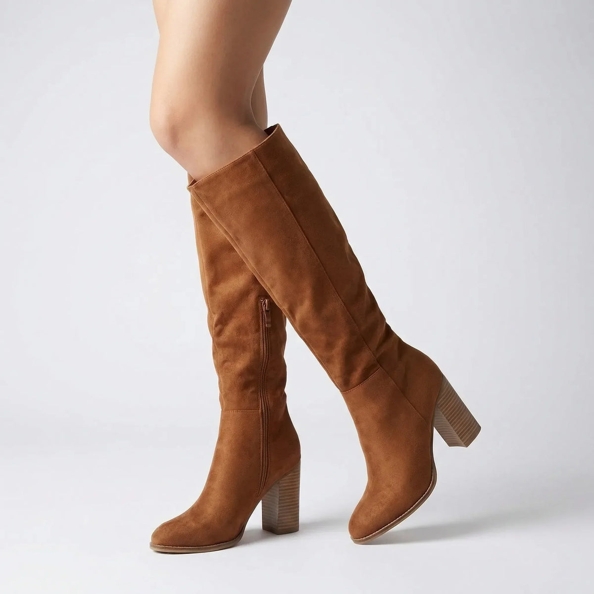 Halvara | Women's Over-the-Knee Block Heel Boots - Image 5