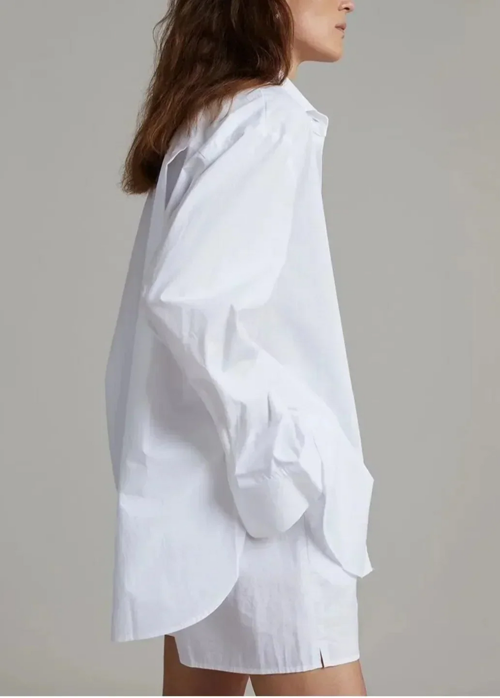 Halverne | Women's Linen Co-ord Shirt & Shorts Set - Brown - Image 12
