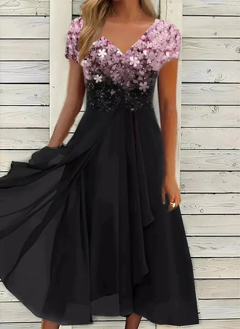 Lavelle | Women's Cocktail Dress Midi - Image 2