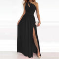 Marvelle | Women's Christmas Party Dress Maxi Gown - Black - Image 1