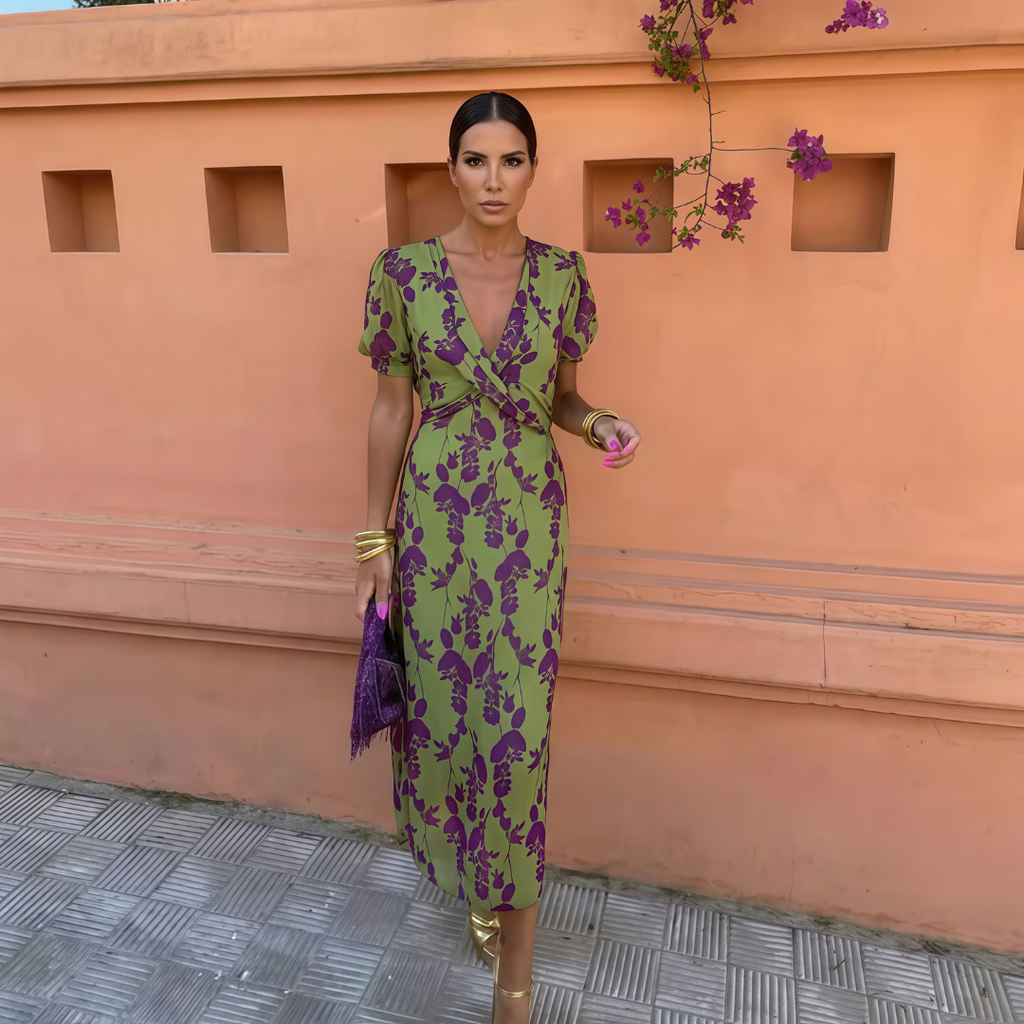 Orvindel | Women's Cocktail Dress Midi - Image 10