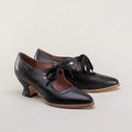 Orvindel | Women's Lace-Up Leather Heels Cut-Out - Image 1