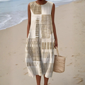 Selvorna | Women's Casual Summer Midi Dress - Image 1