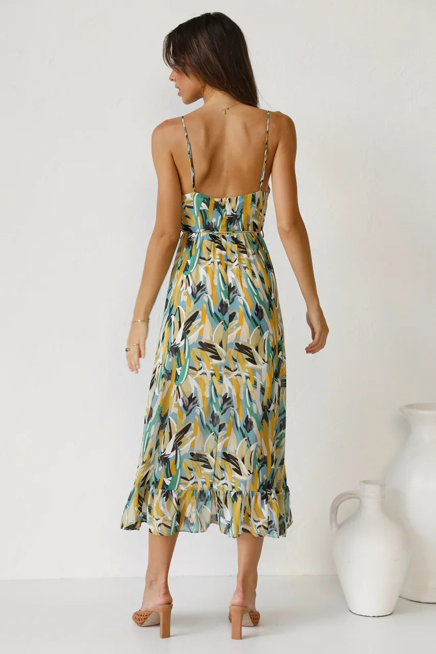 Selvorne | Women's Casual Summer Midi Dress - Image 5