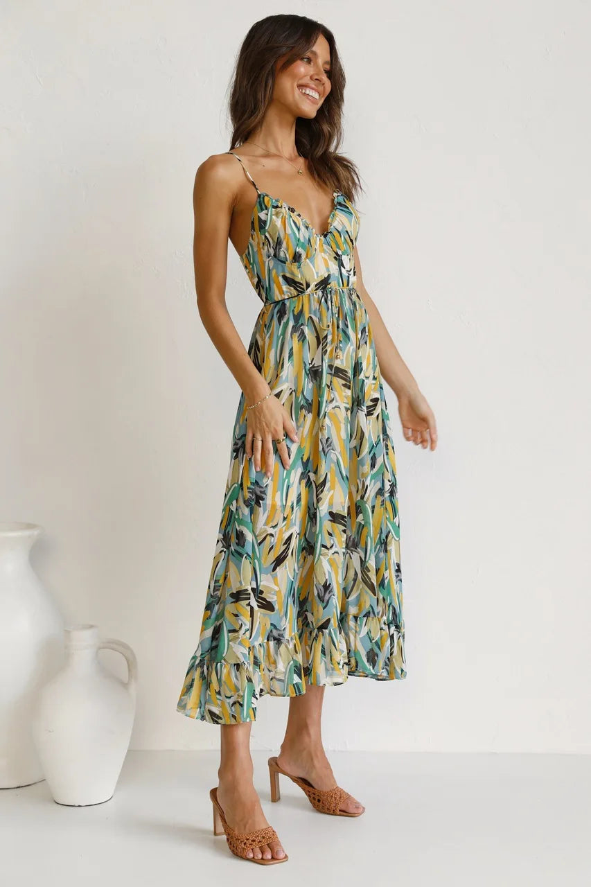 Selvorne | Women's Casual Summer Midi Dress - Image 6