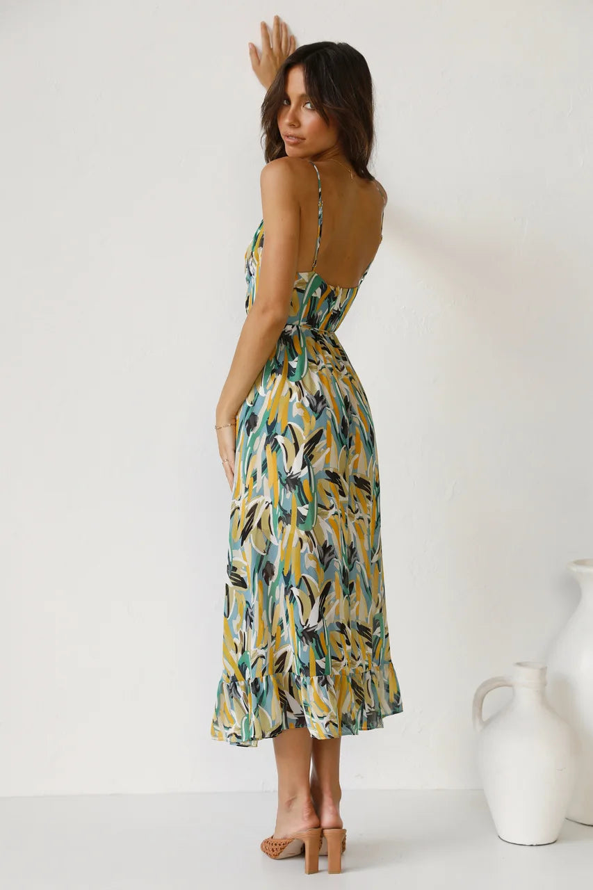 Selvorne | Women's Casual Summer Midi Dress - Image 7