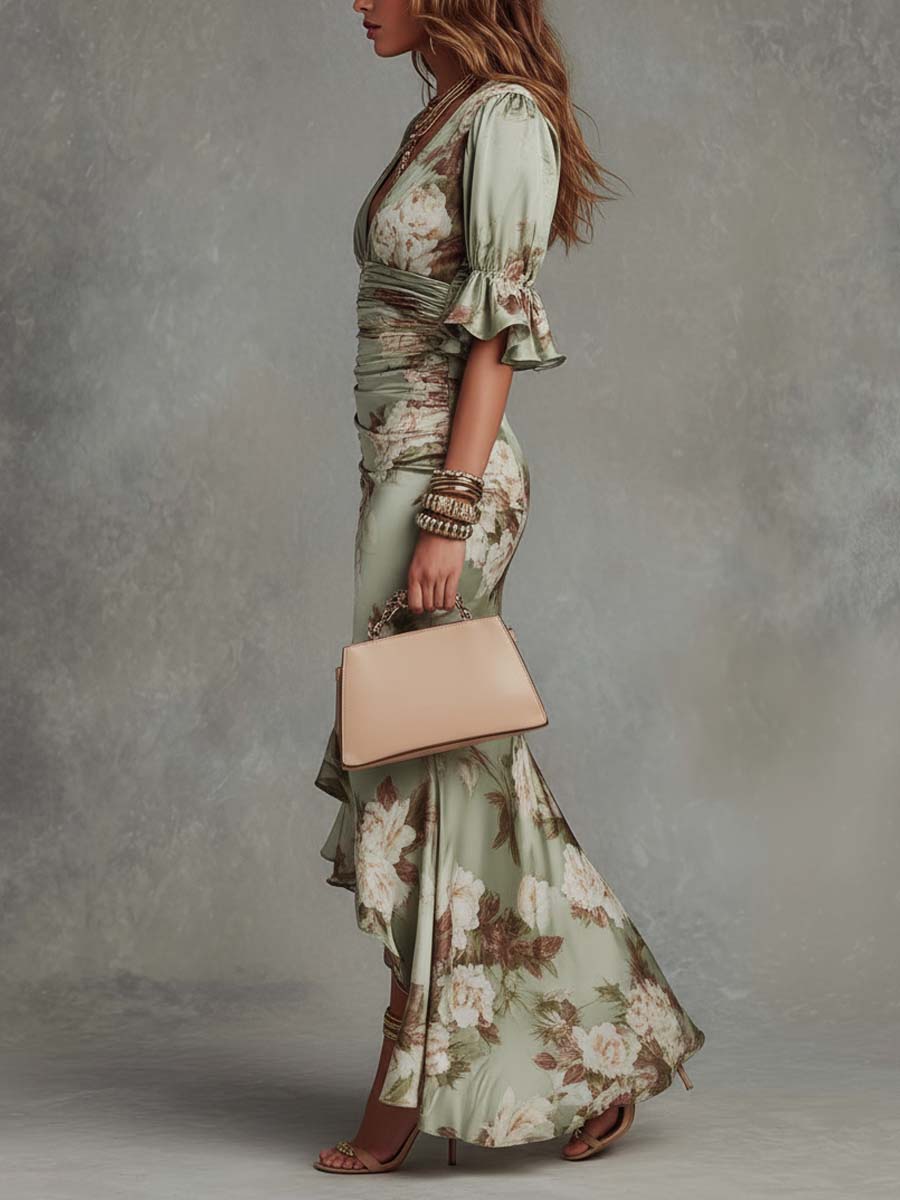 Selvorne | Women's Evening Gown Maxi Dress - Image 5