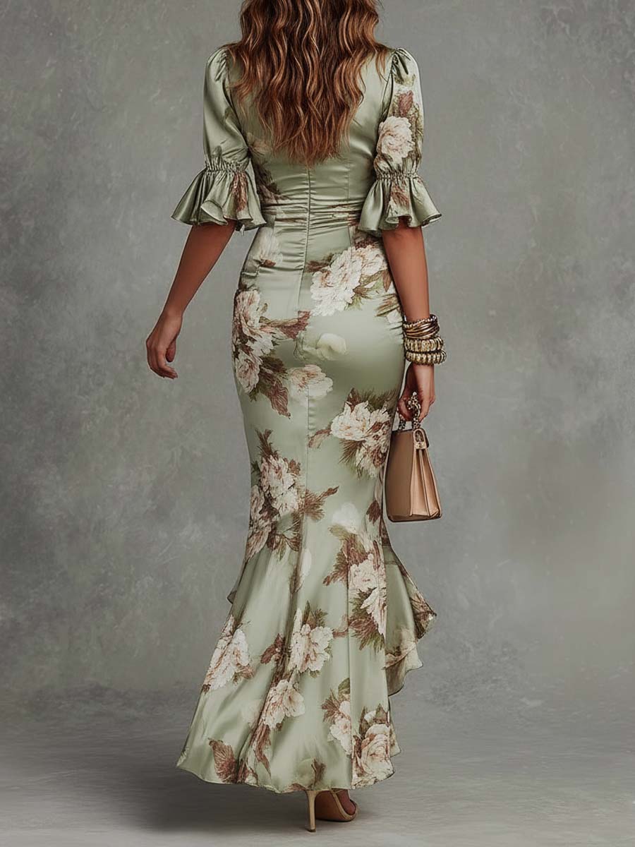 Selvorne | Women's Evening Gown Maxi Dress - Image 6