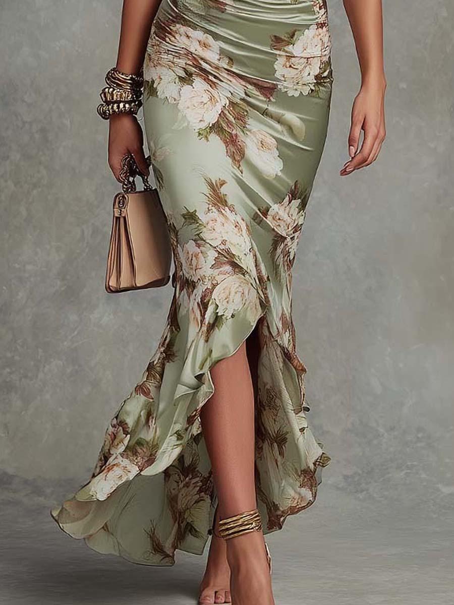 Selvorne | Women's Evening Gown Maxi Dress - Image 8