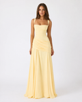 Selvorne | Women's Evening Gown Ruched Maxi Dress - Image 1