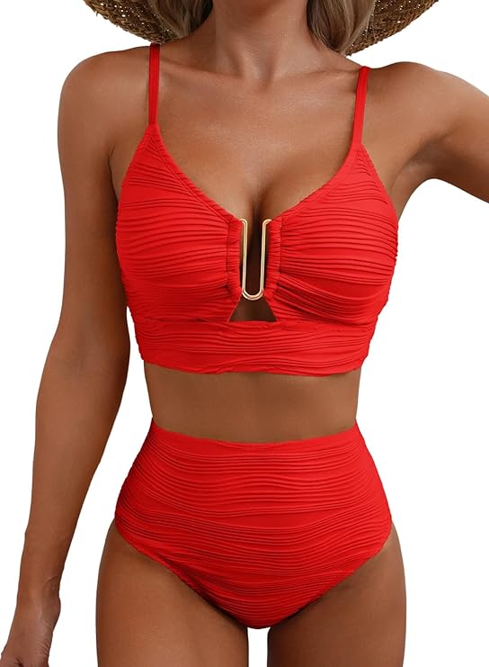 Selvorne | Women's High-Waist Bikini Set - Black - Image 5