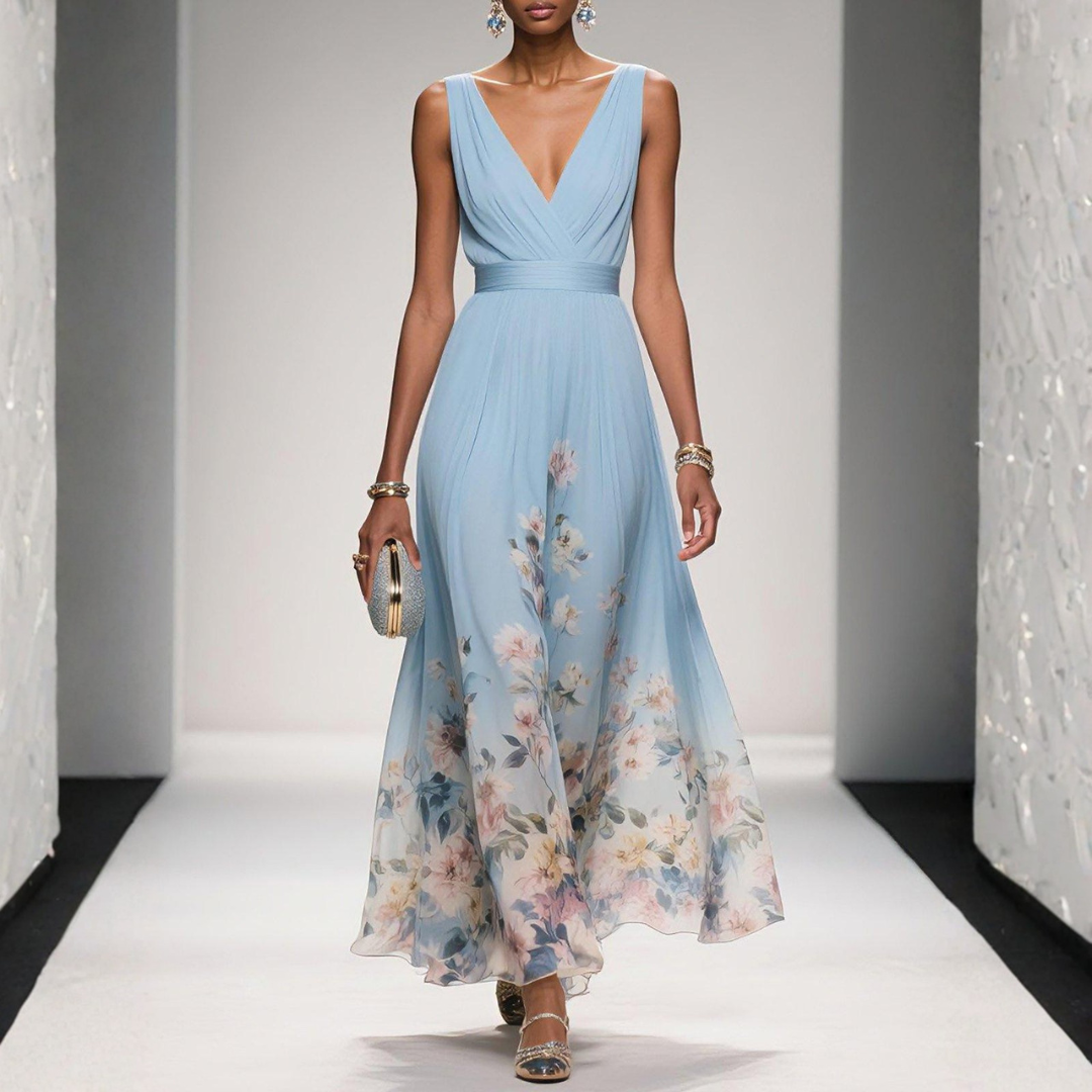 Solveyne | Women's Maxi Summer Dress - Image 1