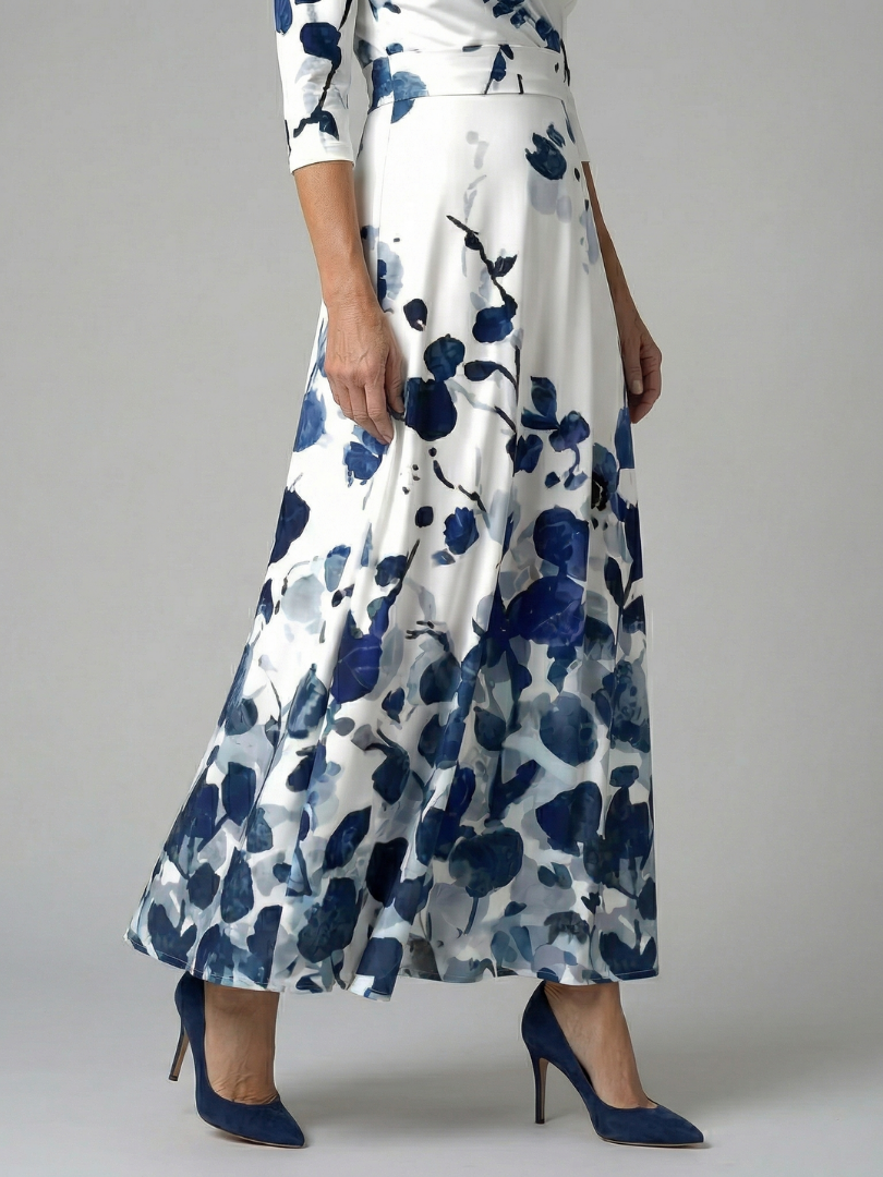 Tavona | Women's Midi Wrap Dress - Image 16