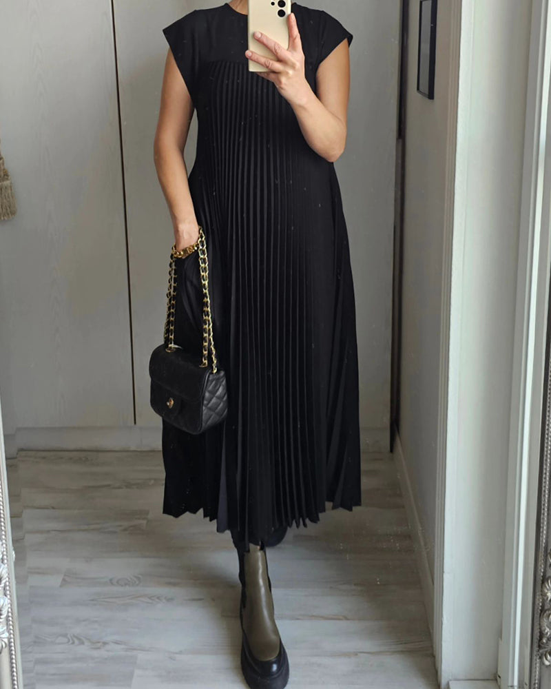Telvaine | Women's Pleated Maxi Dress - Image 18