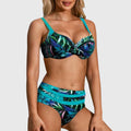 Thalvera | Women's Bikini Set Tropical Print - Image 1