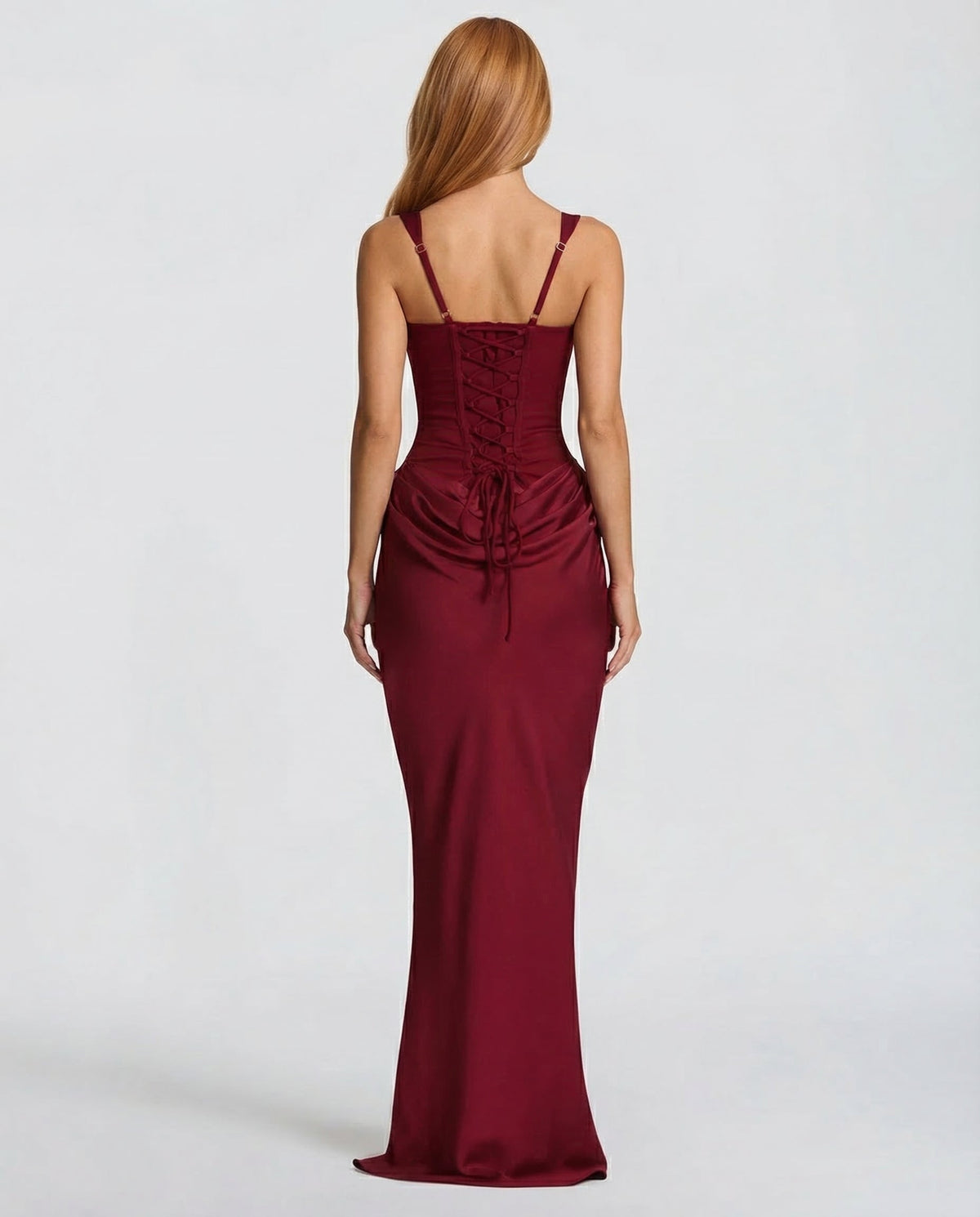 Thessvine | Women's Evening Gown Corset Maxi Dress - Image 19