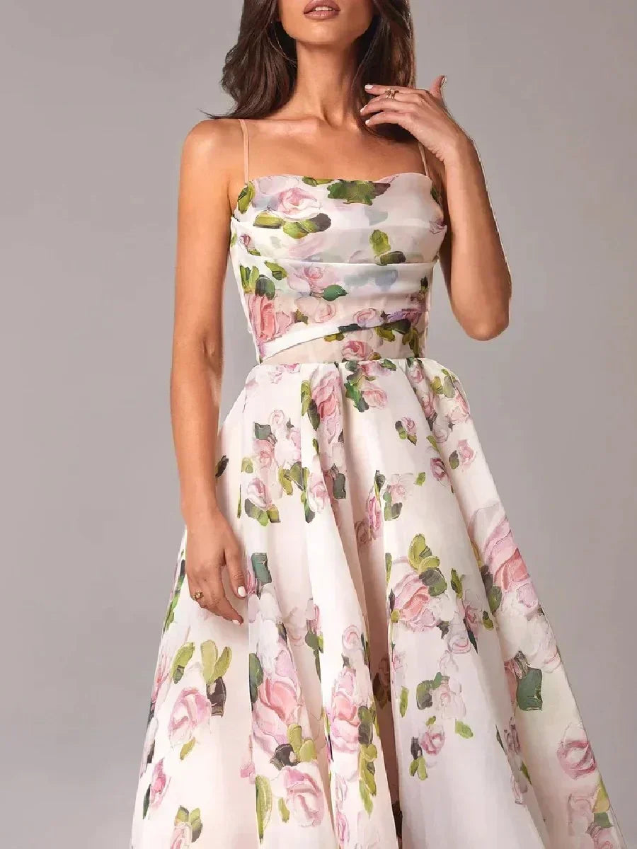 Tivella | Women's Cocktail Midi Dress - Image 7