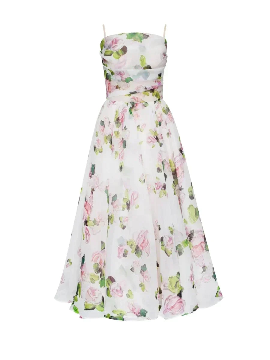 Tivella | Women's Cocktail Midi Dress - Image 8