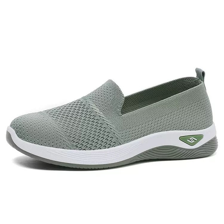 Tivorna | Women's Slip-On Knit Wedge Sneakers - Image 14