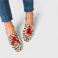 Veldara | Women's Orthopaedic Leopard Tassel Loafers - Leopard - Image 1