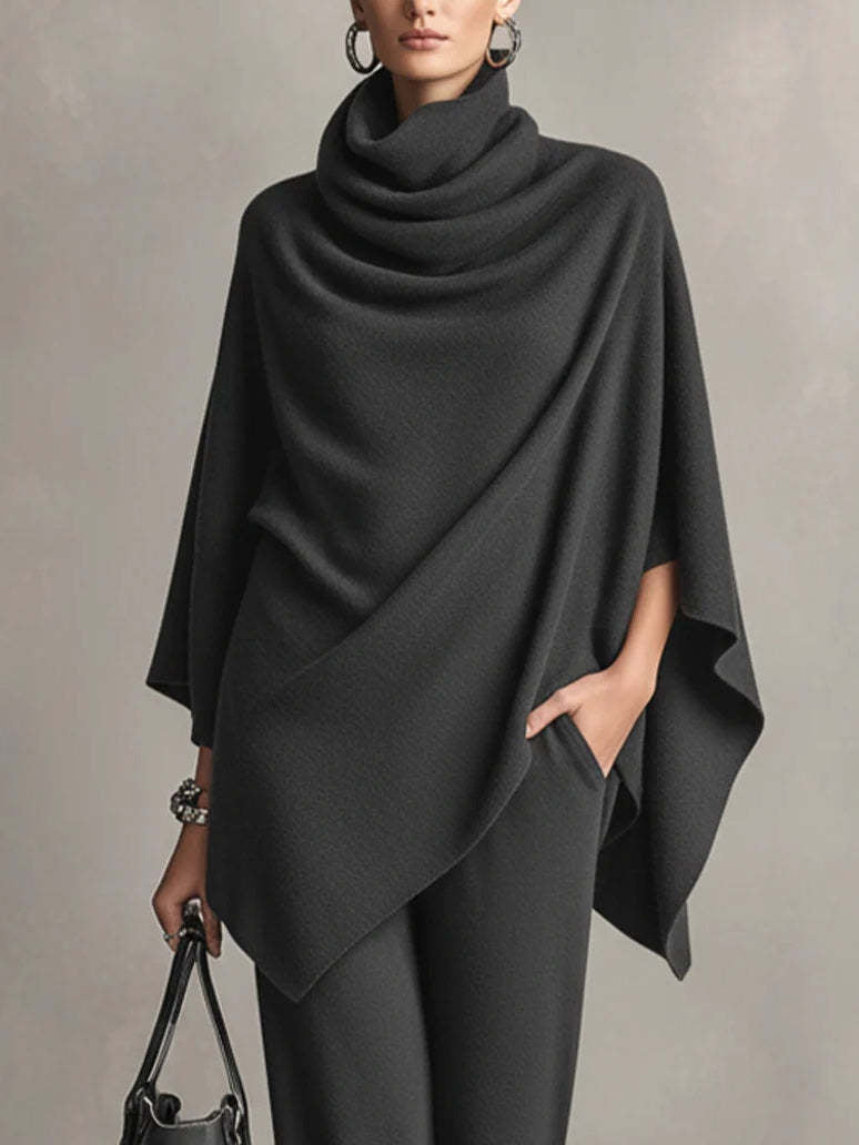 Veldorwyn | Women's Two Piece Set Cape & Wide Leg Pants - Image 6
