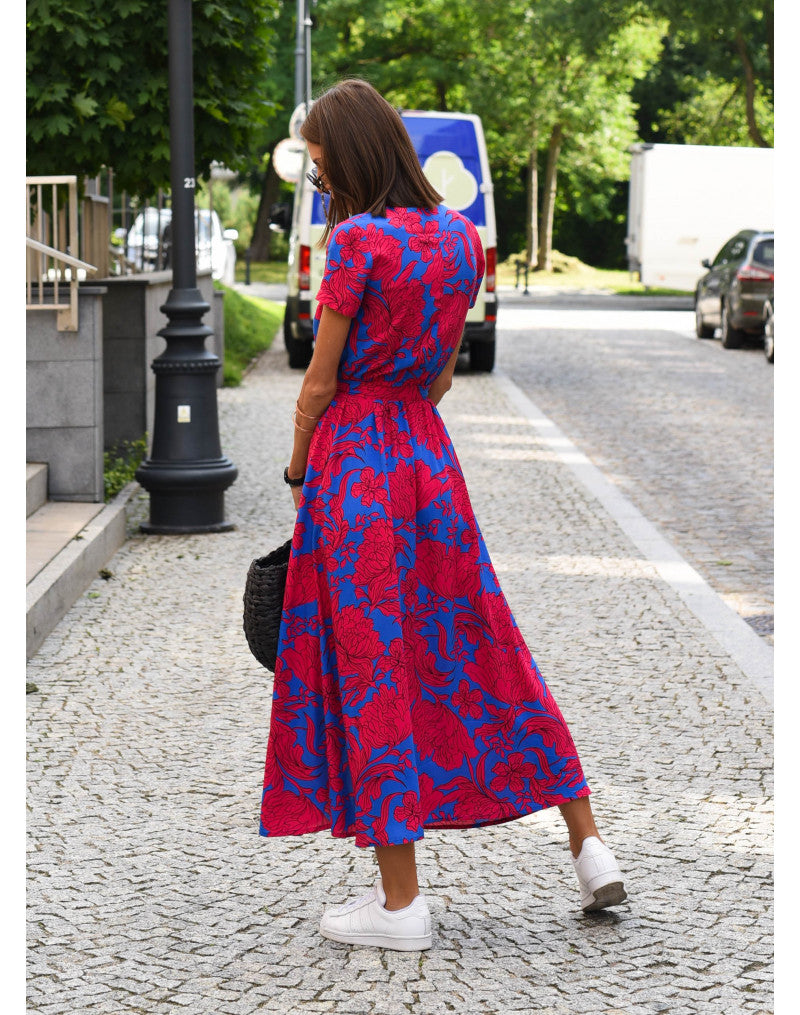 Veldourne | Women's Wrap Midi Dress - Image 6