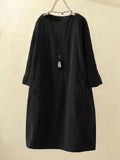 Veldris | Women's Casual Summer Dress with Pockets - Image 1