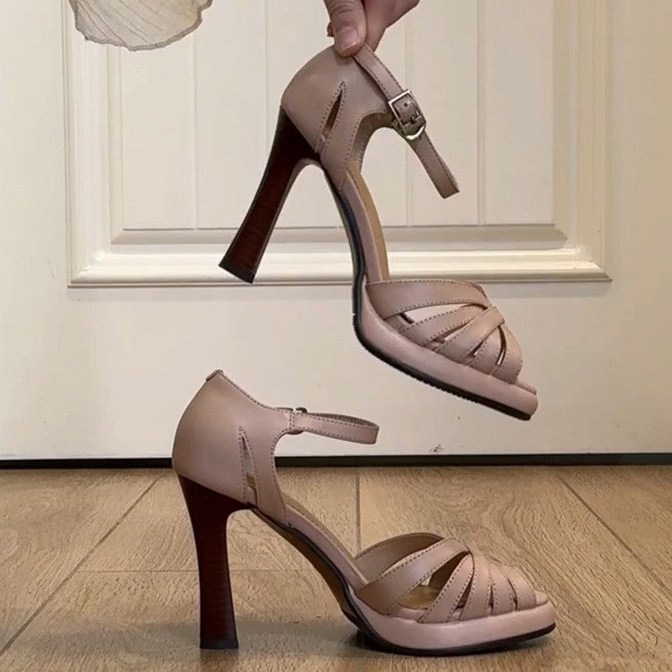 Veldris | Women's Heeled Sandals Ankle Strap - Image 4