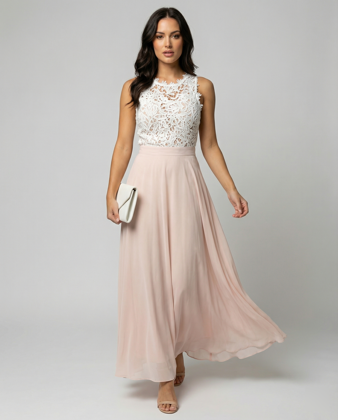 Veldwyn | Women's Lace Bodice Maxi Dress - Image 1