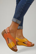 Veldwyn | Women's Wedge Sandals with Arch Support - Image 1