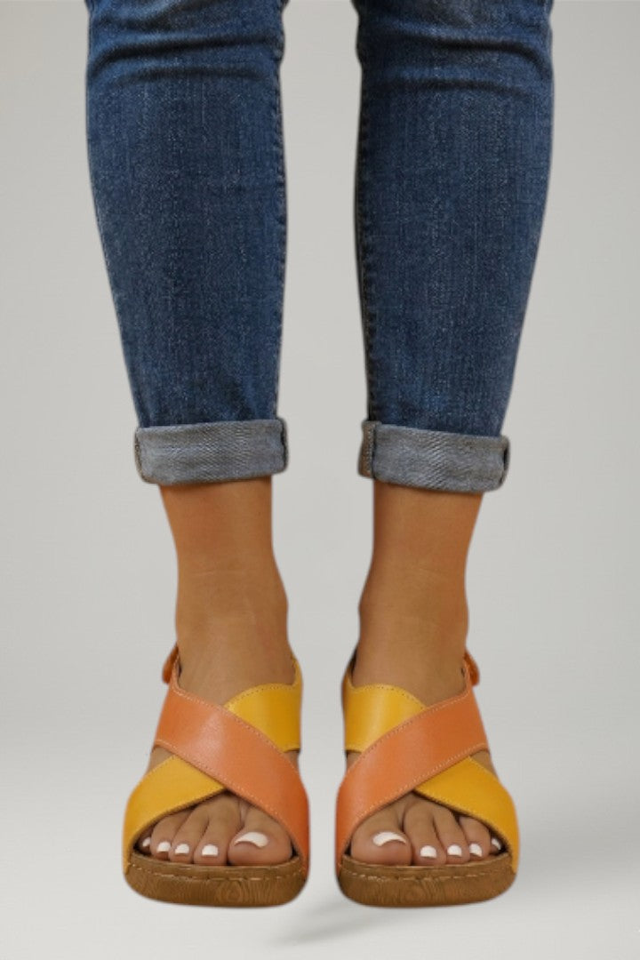 Veldwyn | Women's Wedge Sandals with Arch Support - Image 3
