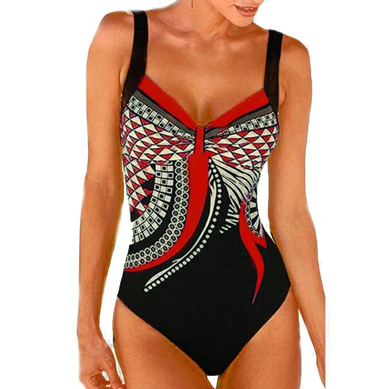 Vellantis | Women's One Piece Swimsuit Printed - Image 1