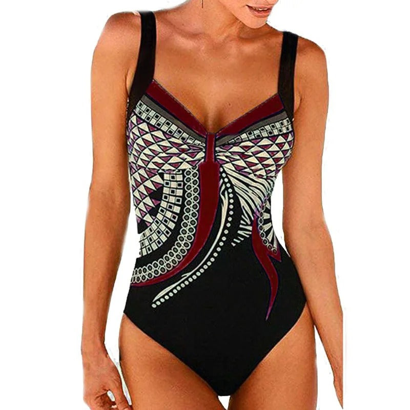 Vellantis | Women's One Piece Swimsuit Printed - Image 2