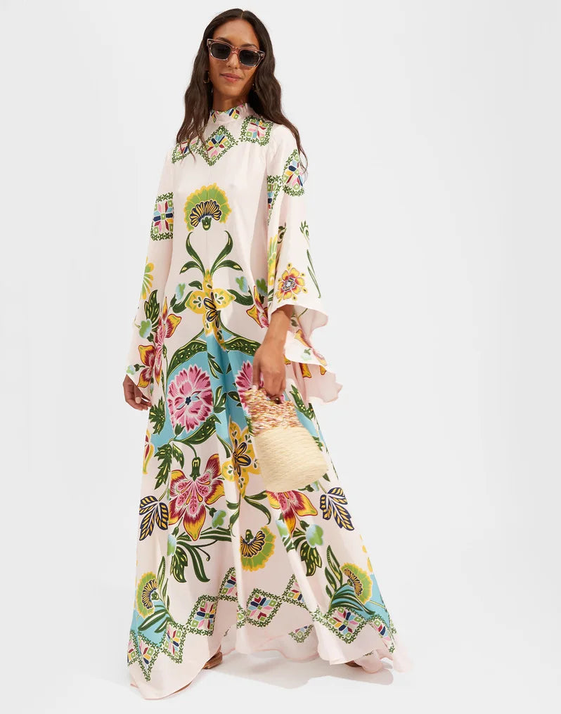 Velvara | Women's Maxi Dress Long Sleeve - Image 7