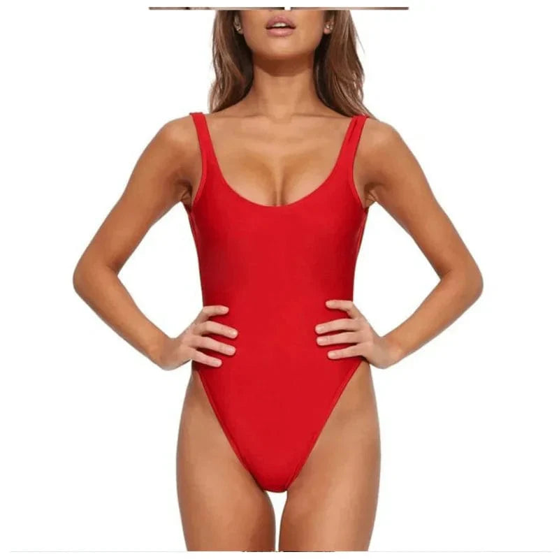 Vespari | Women's One Piece Swimsuit Backless - Image 6