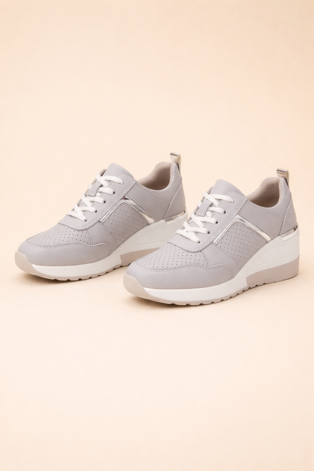 Vornelle | Women's Wedge Sneakers Hidden Heel - Image 7