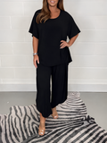 Zelvindra | Women's Two Piece Set Wide Leg Trousers - Image 1